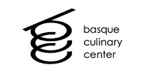 Logotipo en blanco y negro de Basque Culinary Center