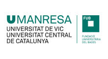 Logotipo a color de la Universidad de Manresa